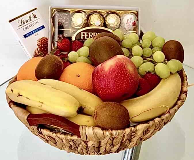 Marcus Fruit & Chocolate Gift Basket