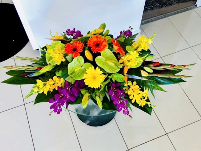 Colourful Flower Table Arrangement