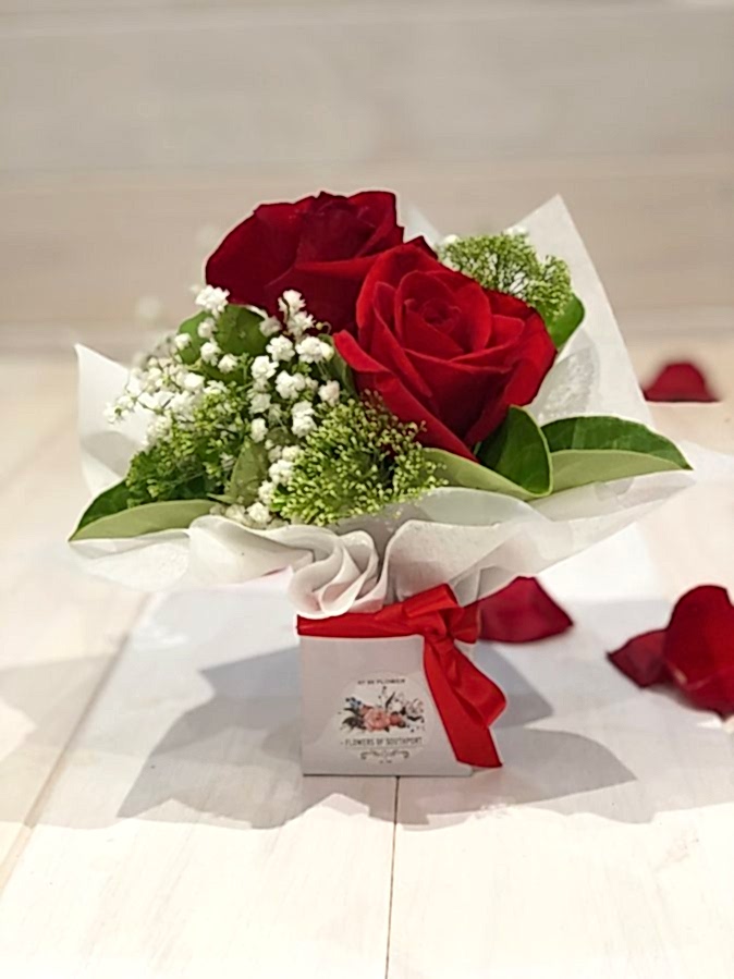 Ufere Two Mini Roses Florist Southport