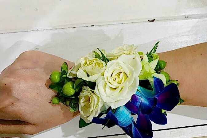 Flowers With Hand